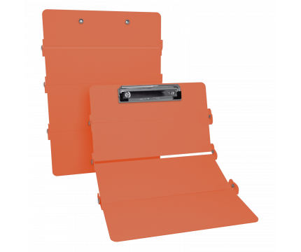 4-Fold ISO Clipboard - Coral